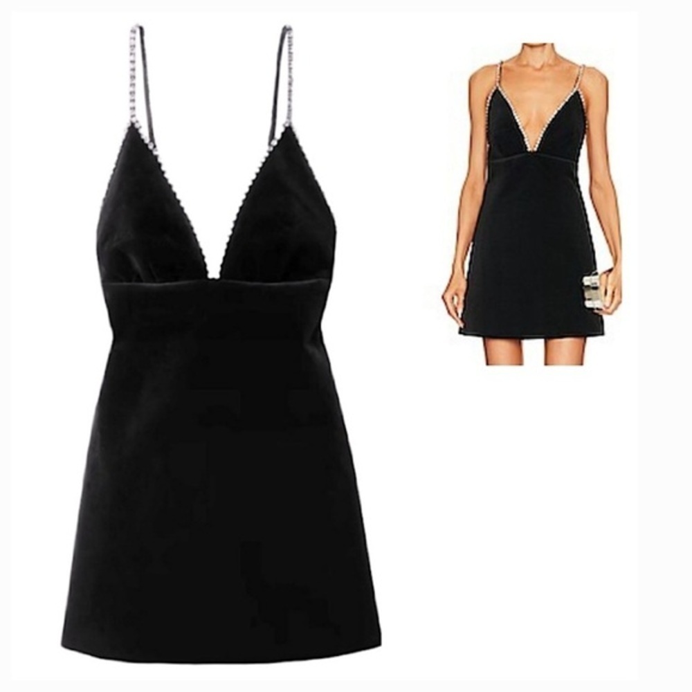 HOUSE OF HARLOW BLACK MINI DRESS